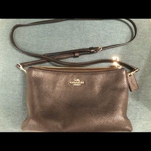 Coach crossbody leather purse.